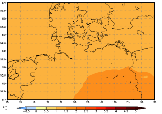 Gebietsmittel dieses Klimalaufs: +1.3°C