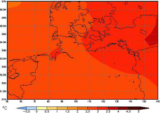 Gebietsmittel dieses Klimalaufs: +3.2°C